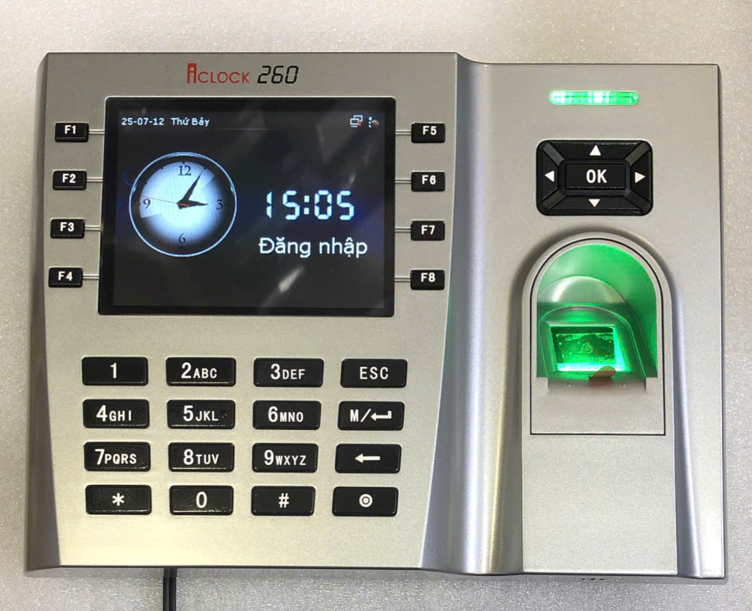 Máy chấm công vân tay ICLOCK 260