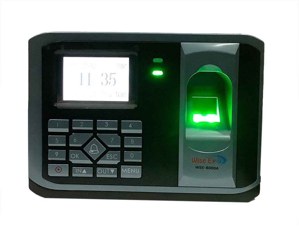Máy chấm công vân tay WISE EYE WSE-8000A